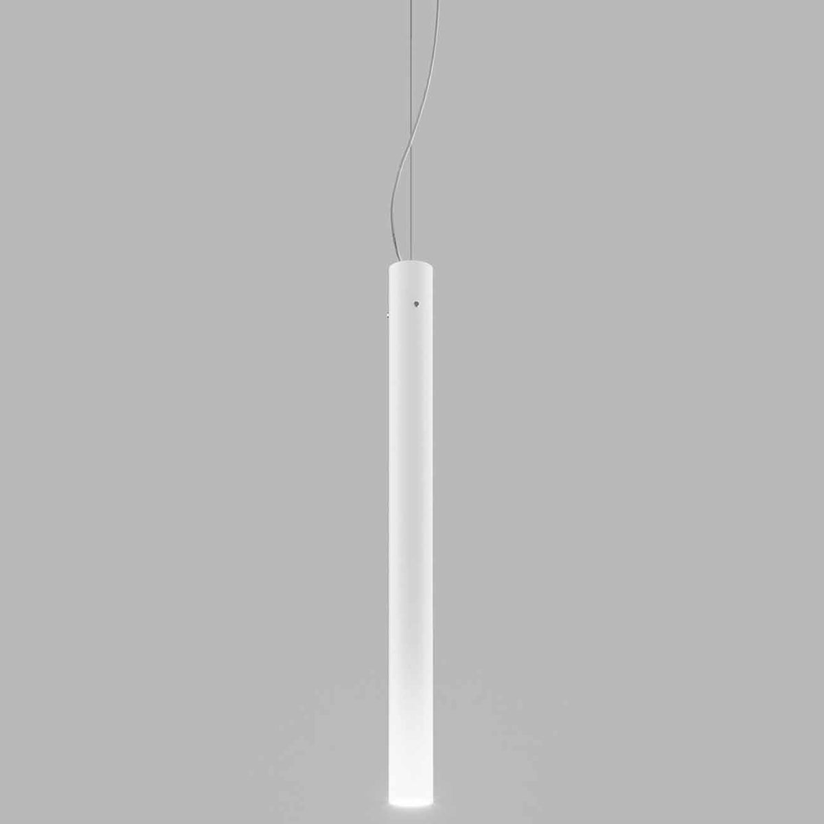 Candela Suspension White Glossy Freame with Glossy Chrome Finish