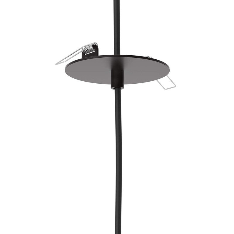 Dals 18" Cylindrical Hanging Pendant With Flat Canopy