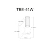 Tube 1 Light Incandescent Wall Mounted