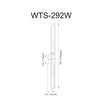 Wisteria 2 Light Incandescent 29 Inch Wall Sconce