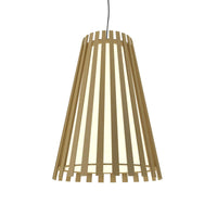 Slatted 27" Pendant 1021