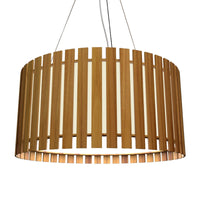 Slatted 20" Pendant 1092