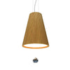 Conical Crystal 8" LED Pendant 1130