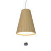 Conical Crystal 8" LED Pendant 1130