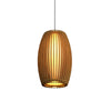 Wooden Slats 12" Pendant 1140