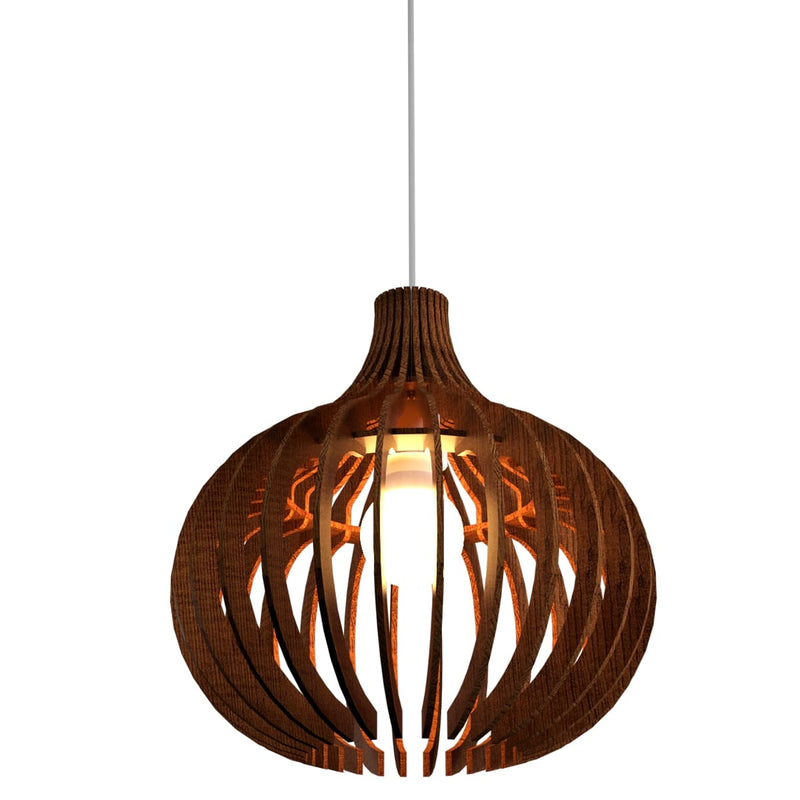 Wooden Slats Pendant 1182