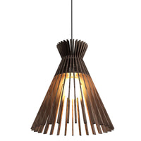 Wooden Slats Pendant 1183