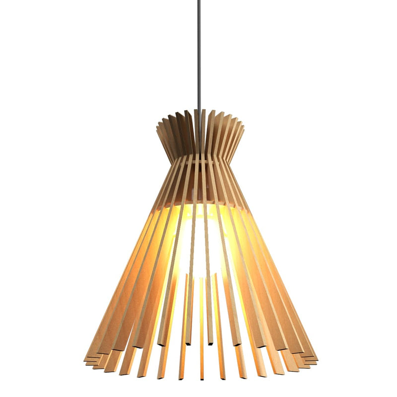 Wooden Slats Pendant 1183