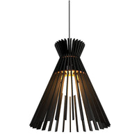 Wooden Slats Pendant 1183