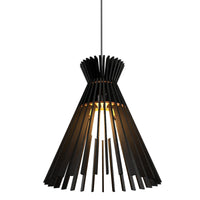 Wooden Slats Pendant 1183