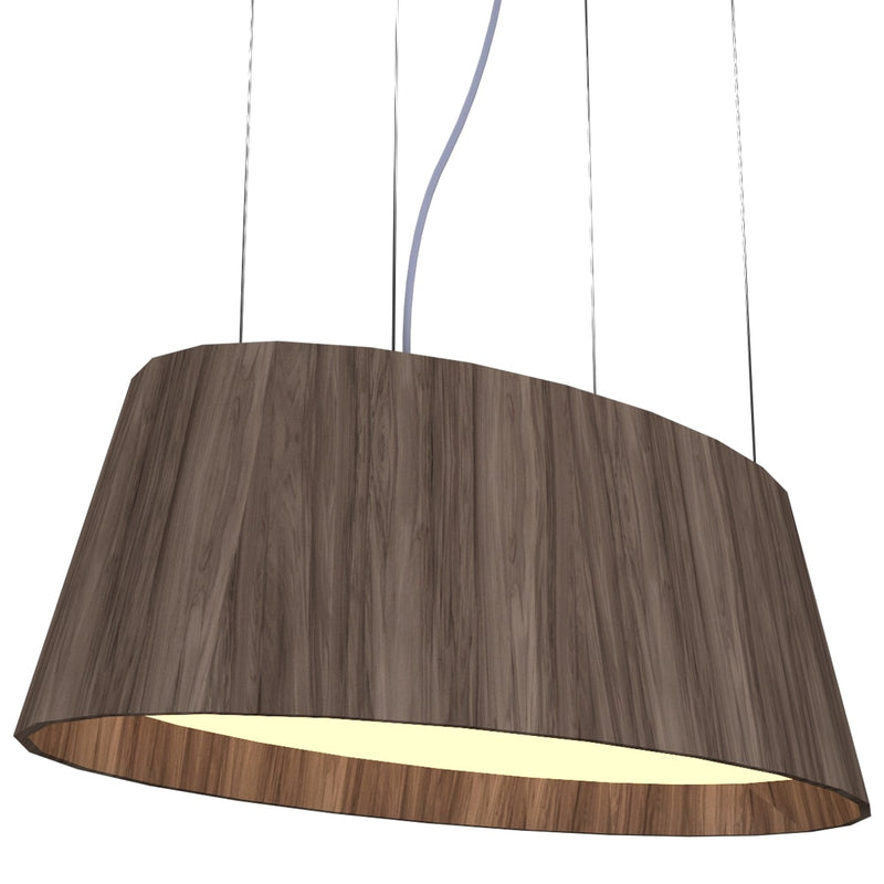 Oval 31" LED Pendant 1218LED