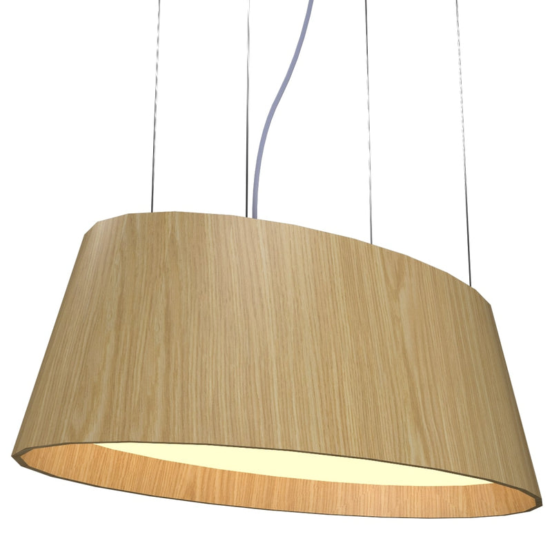 Oval 31" LED Pendant 1218LED