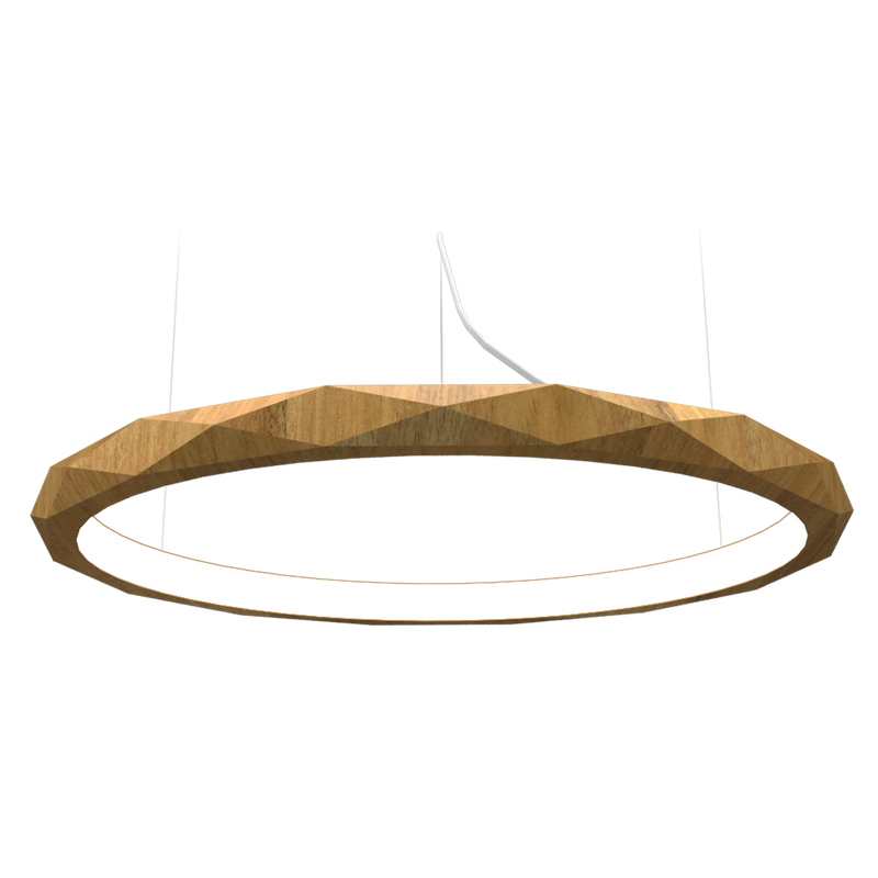 Faceted 39" LED Pendant 1356LED