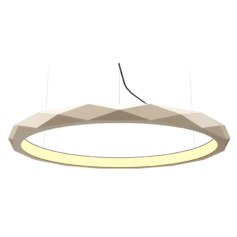 Faceted 39" LED Pendant 1356LED