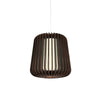 Wooden Slats 13" Pendant 1428