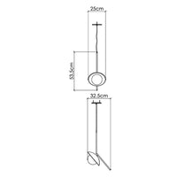 Oyster Accord 20.87"H Pendant 1513