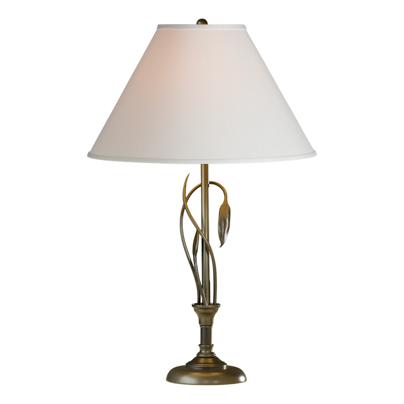 Forged Leaves and Vase Table Lamp