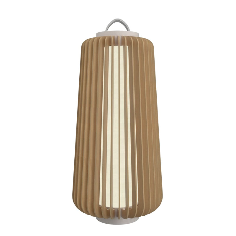 Wooden Slats Floor Lamp 3036