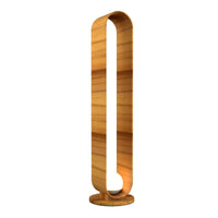 Sfera Accord Lighting Natural Wood Floor Lamp 3043