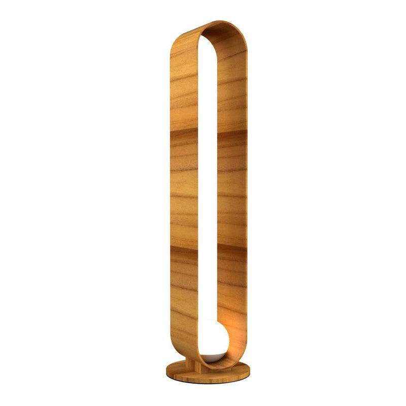Sfera Accord Lighting Natural Wood Floor Lamp 3043