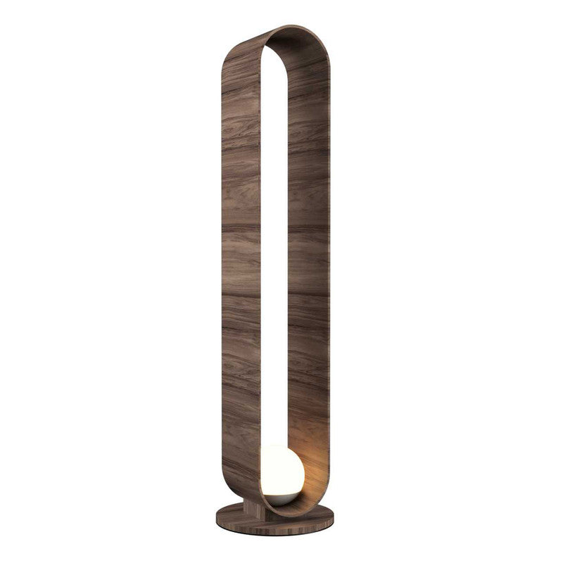 Sfera Accord Lighting Natural Wood Floor Lamp 3043