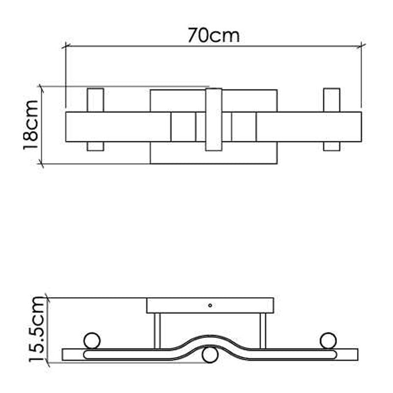 Flow Accord 110V - 220V Wall Lamp 4212