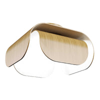 Clean Accord Natural Wood Ceiling Light 5115