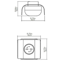 Clean Accord Natural Wood Ceiling Light 5115
