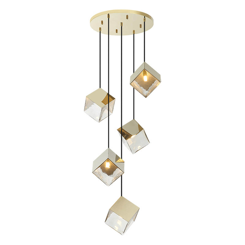 Cube 34 5/8"H Ceiling Light Pendant