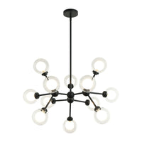 Solaris 12 x 10W LED Ceiling Light Chandelier