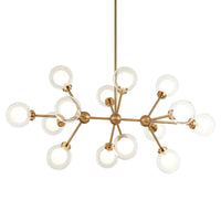 Solaris 14 x 10W LED Ceiling Light Chandelier