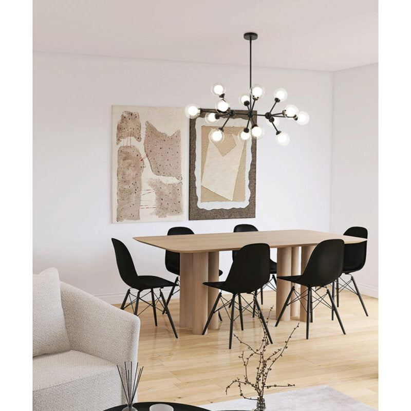 Solaris 14 x 10W LED Ceiling Light Chandelier