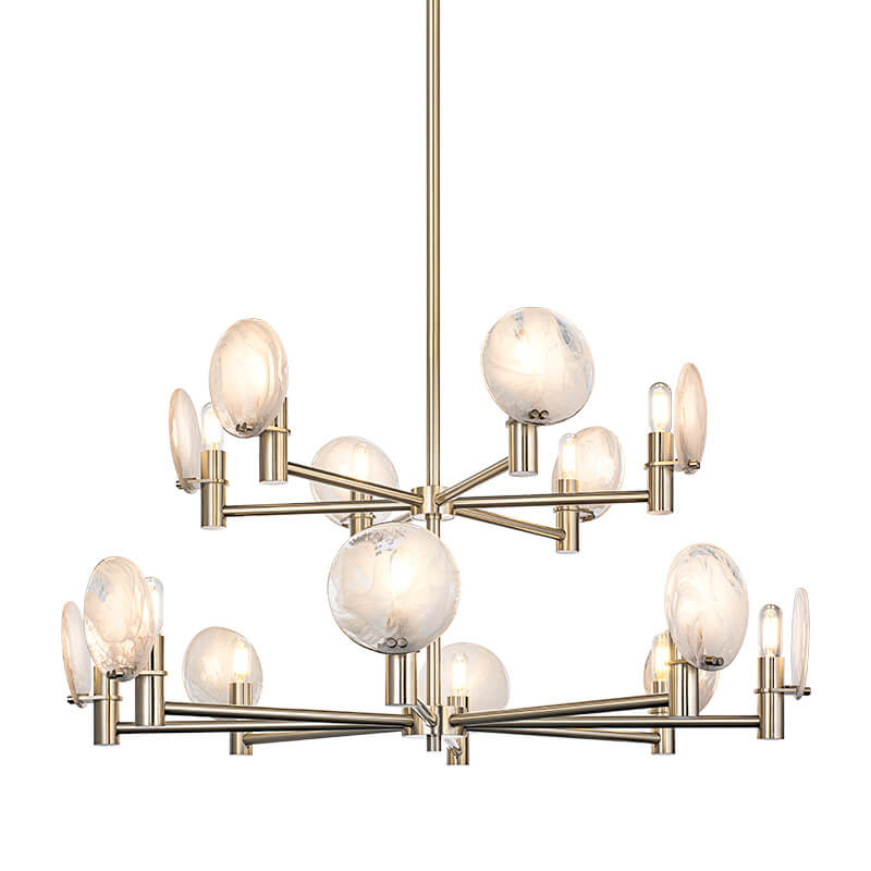 Cloudburst 16 1/4"H Ceiling Light Chandelier