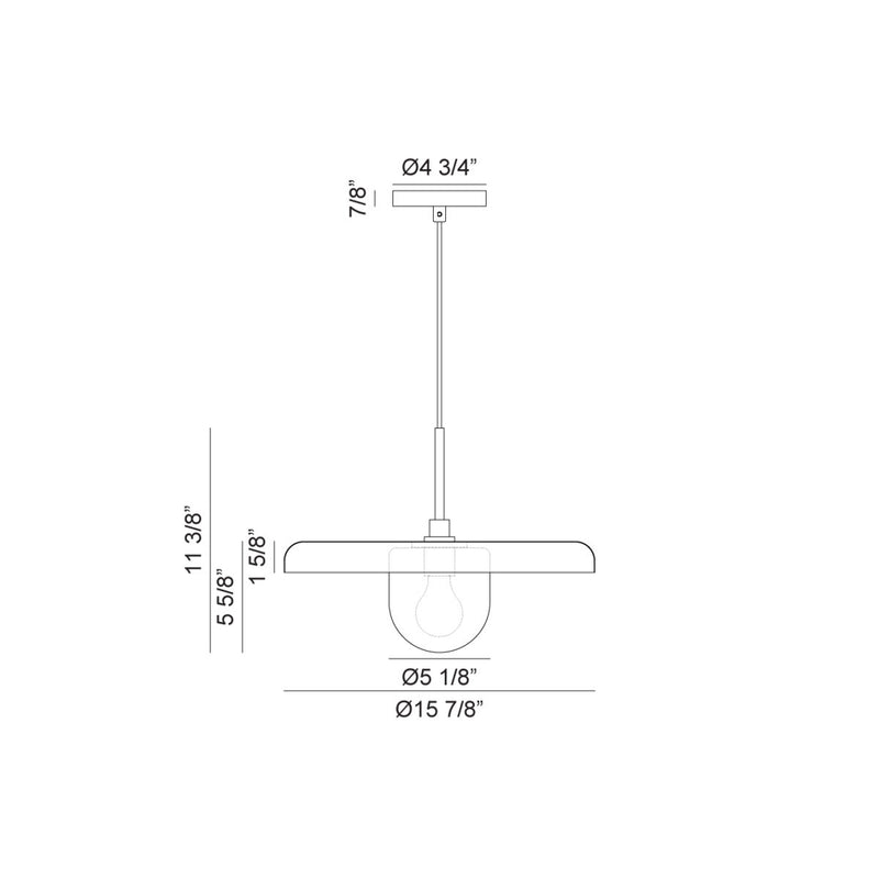 Creston 15 7/8" Ceiling Light Pendants