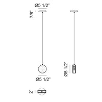 Weatherton 5 1/2"H Ceiling Light Pendants
