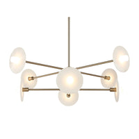 Monument 8 x 10W LED Ceiling Light Chandelier