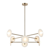Monument 8 x 10W LED Ceiling Light Chandelier