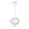 Charismo Ø11" Ceiling Light Pendant