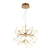 Hydrangea Bloom 20" Chandelier