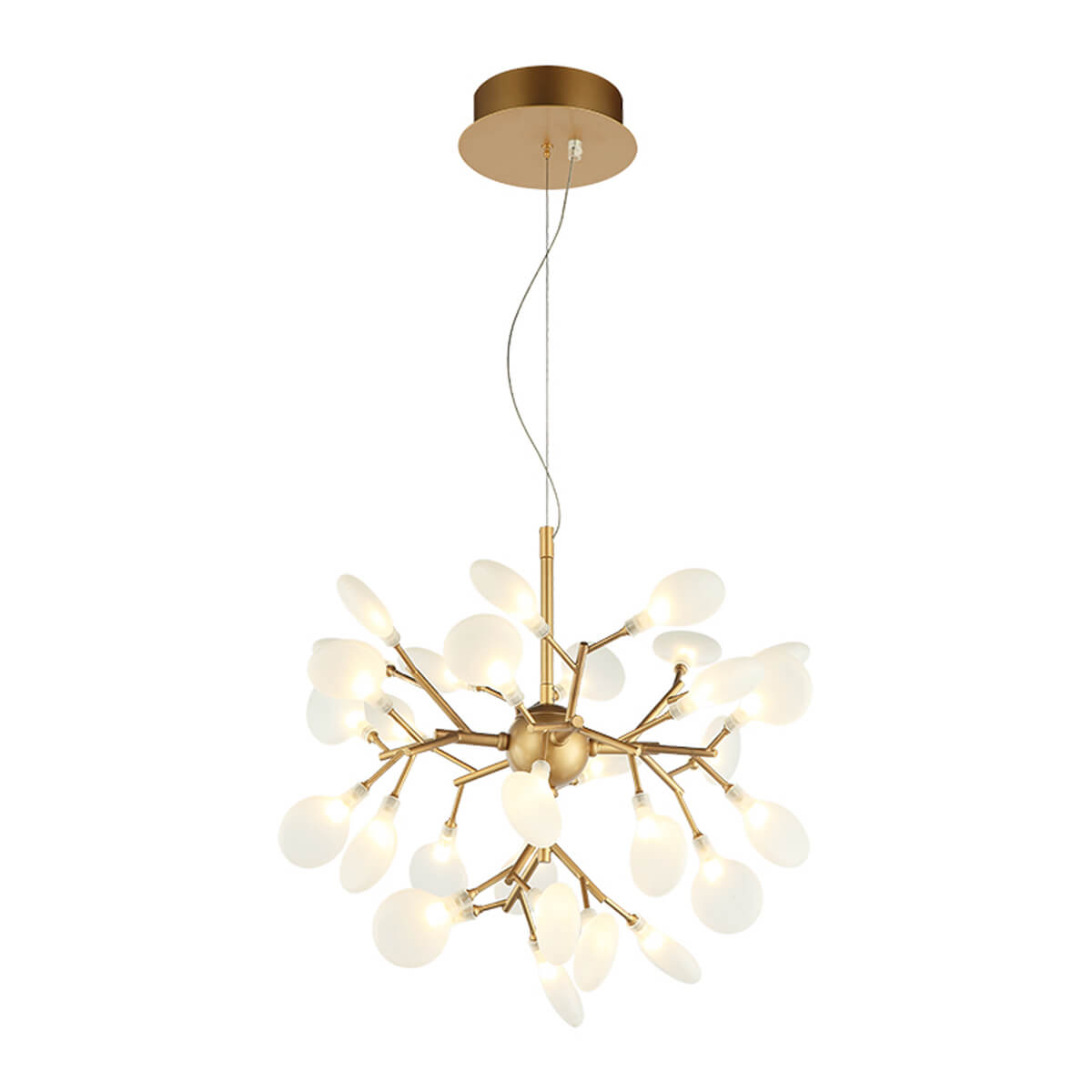 Hydrangea Bloom 20" Chandelier