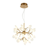 Hydrangea Bloom 20" Chandelier