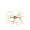 Hydrangea Bloom 24" Chandelier