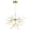 Hydrangea Bloom 35" Chandelier