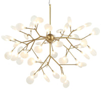 Hydrangea Bloom 35" Chandelier