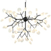 Hydrangea Bloom 35" Chandelier