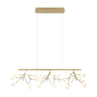 Hydrangea Bloom 15"H Ceiling Light Chandelier