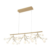 Hydrangea Bloom 15"H Ceiling Light Chandelier