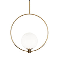 Aerial 18 1/8"L Ceiling Light Pendant