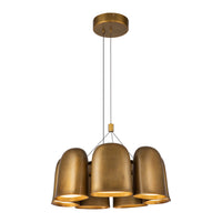 Bell 20-in Universal Voltage Chandelier