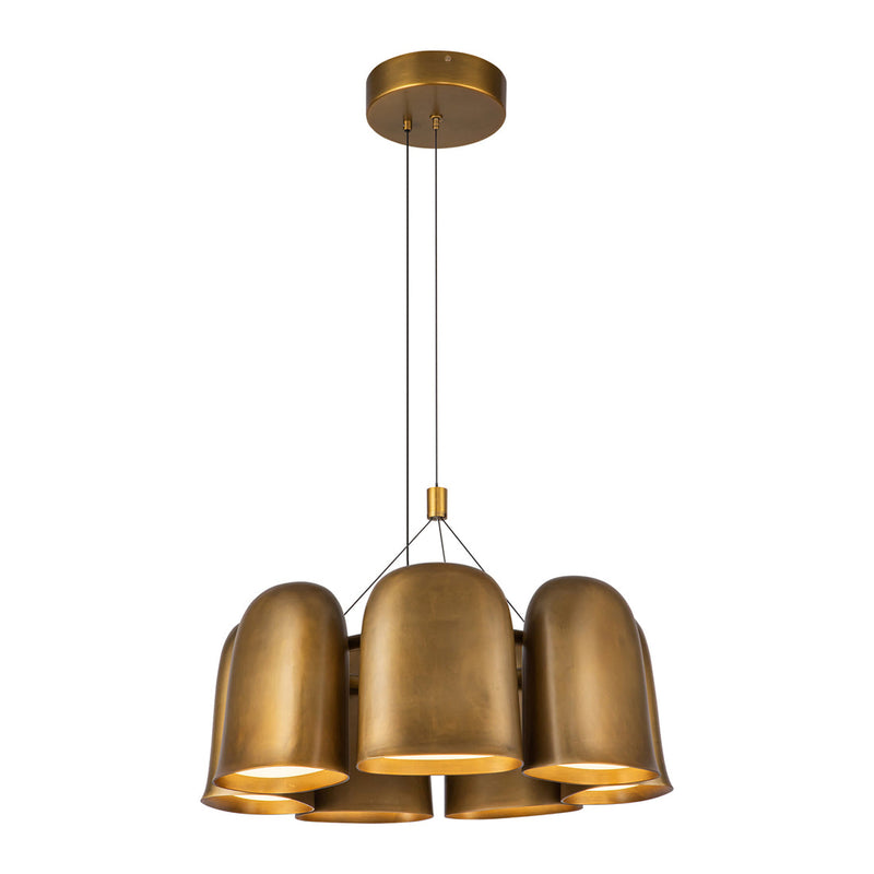 Bell 20-in Universal Voltage Chandelier